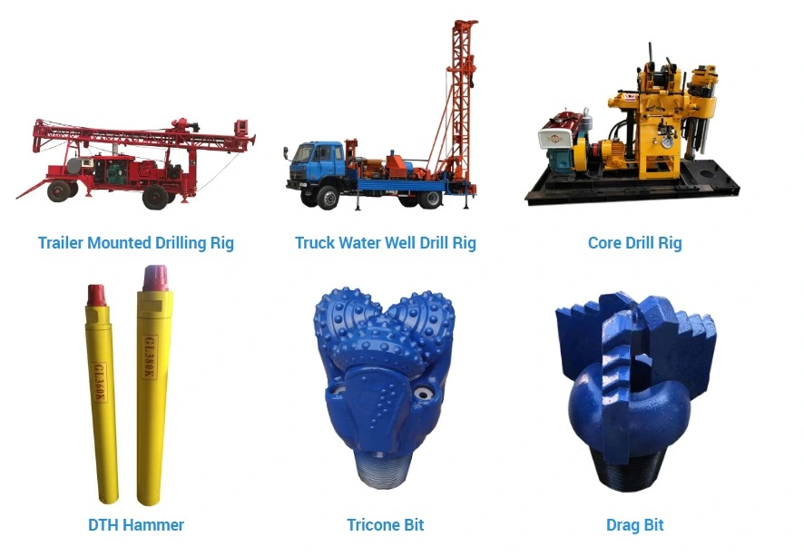 China Manufacturer Air Reverse Circulation RC Drill/Drilling Rig for Borehole