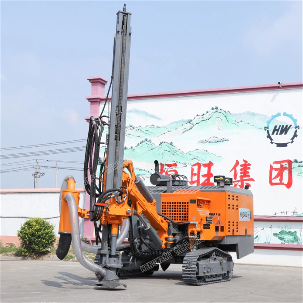 Full Hydraulic Crawler Surface Drilling Rig Underground Water Drill Machines