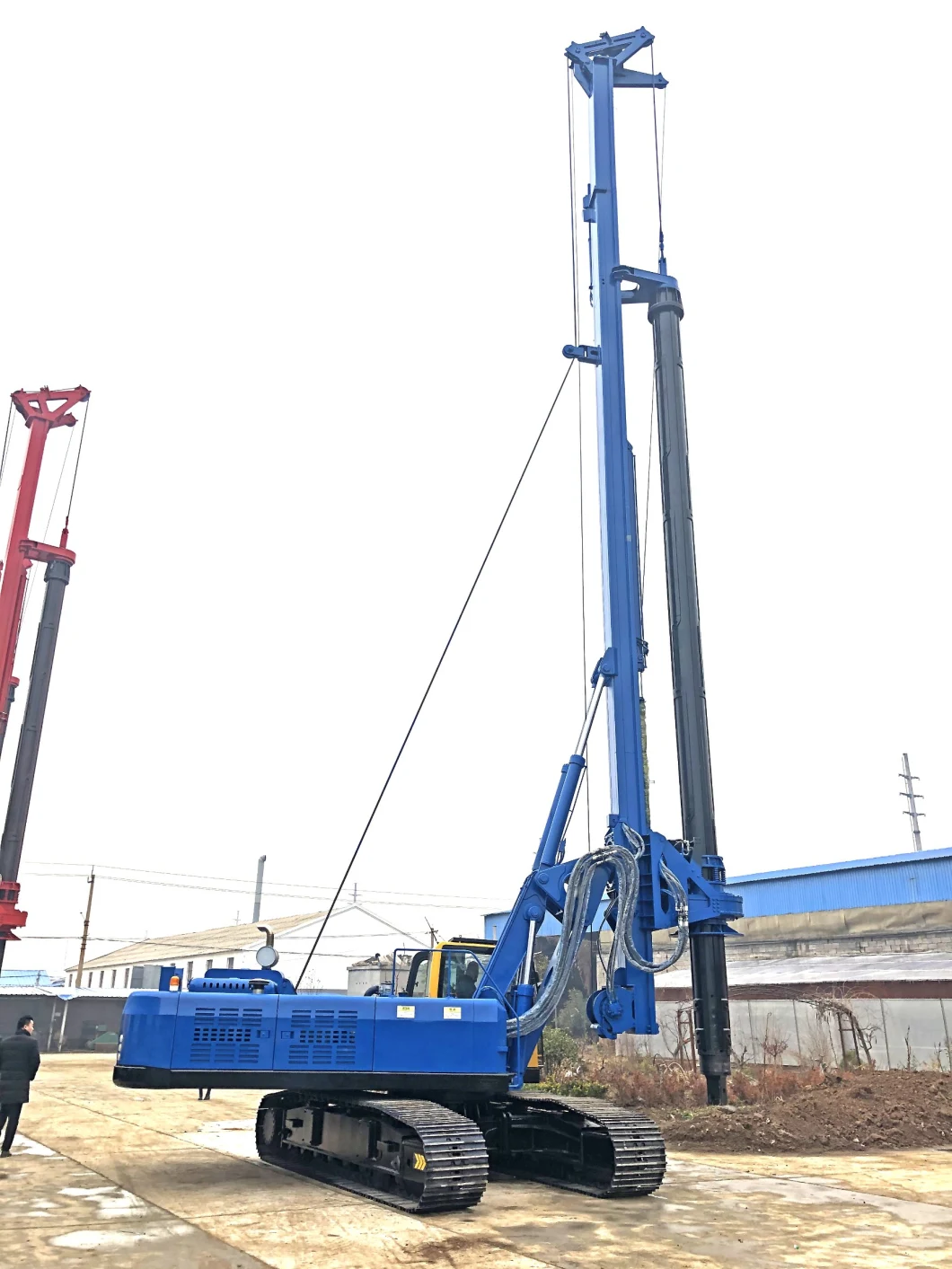 Dr-180 Hydraulic Diesel Engine Drill/Drilling Rig for Engineering Foundation Construction/Water Well/Mining Excavating