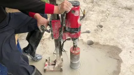 Brocas de núcleo impregnadas de diamante y escariadores para perforación de pozos de agua