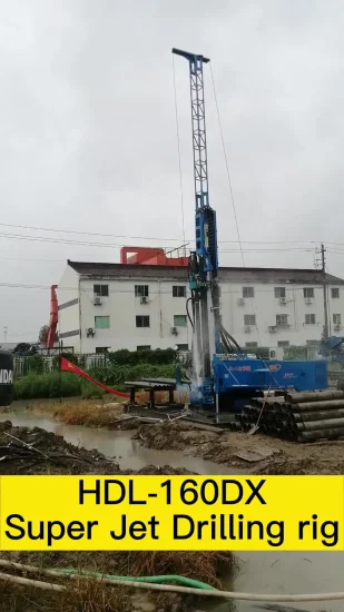 Plataformas de perforación de ingeniería de refuerzo de obras de base Hdl-160dx